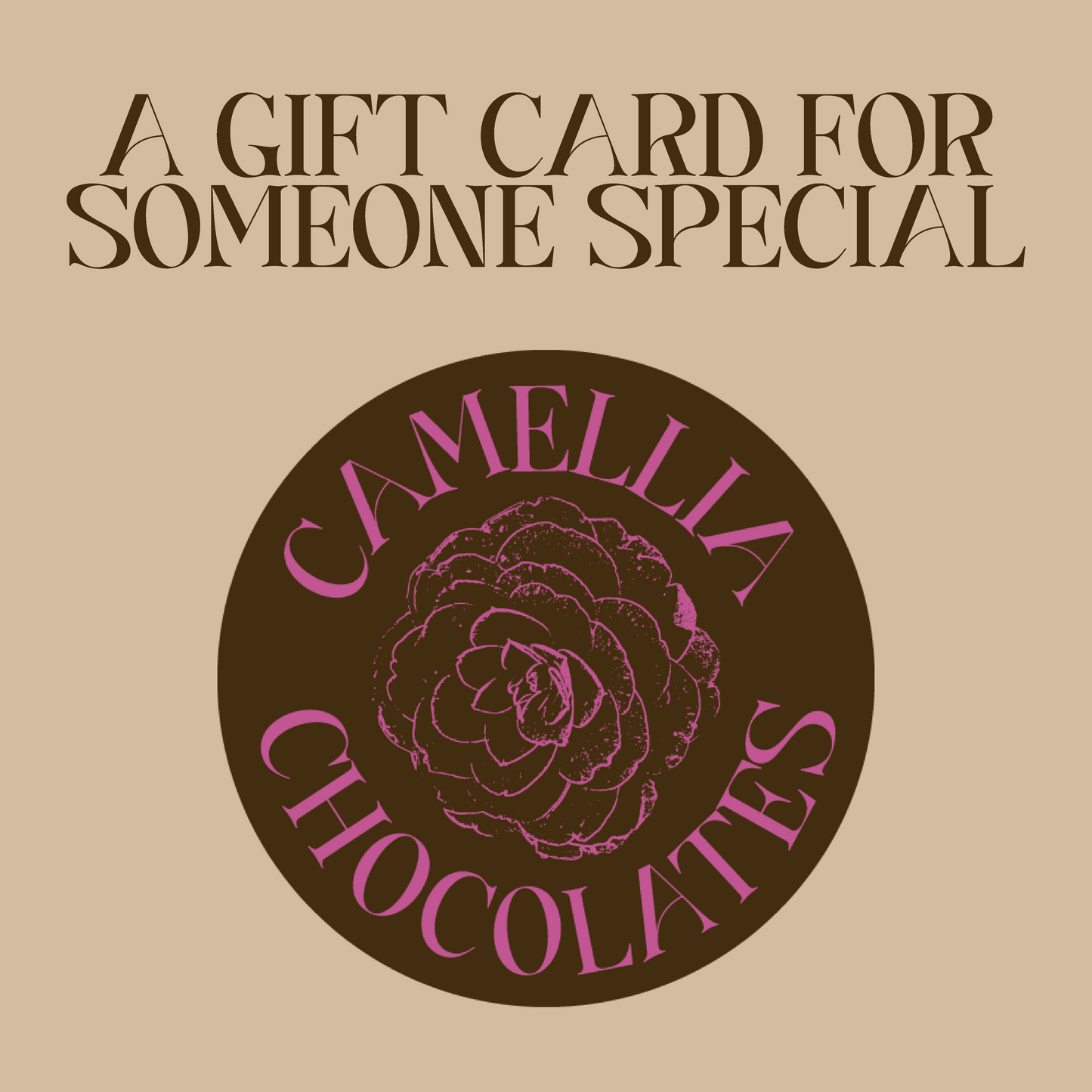 Camellia Chocolates Digital Gift Card