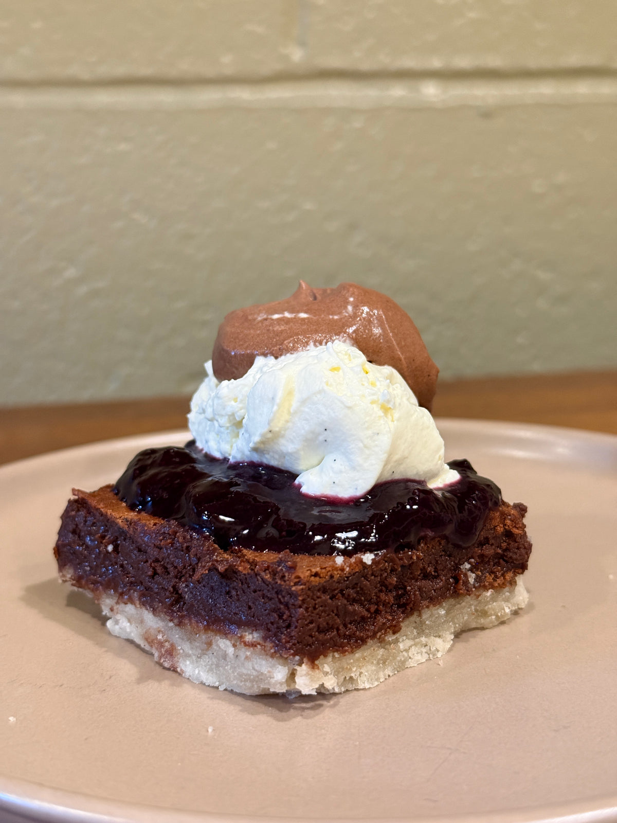 CHOCOLATE CHESS PIE BAR