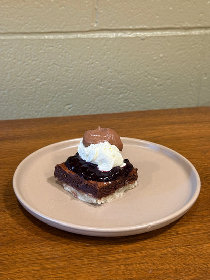CHOCOLATE CHESS PIE BAR