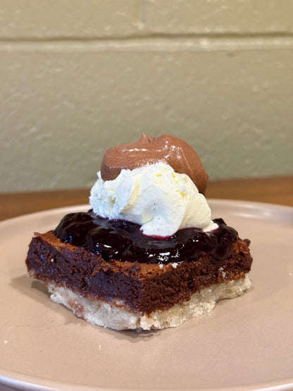 CHOCOLATE CHESS PIE BAR